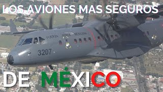 Escuadrón mexicano vuela el avión militar más seguro el C295 [upl. by Aitropal]