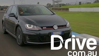 Volkswagen Golf GTi Performance 2014 Video Review  Drivecomau [upl. by Arym]