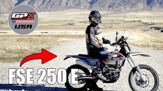 I Bought a CHINESE Dirtbike Retail 4500 GPX MOTO FSE 250E [upl. by Trescott]