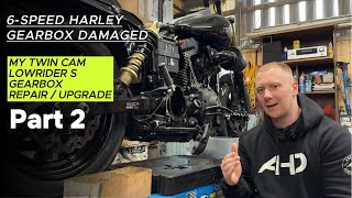 Dyna 6Speed Gearbox Rebuild Part 2 [upl. by Yrrok978]