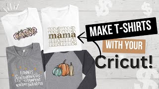 How to Make TShirts with Cricut Maker 3  4 Ways [upl. by Niatirb]