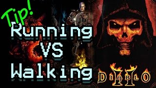 Tip Diablo 2 Walking VS Running [upl. by Ruth]