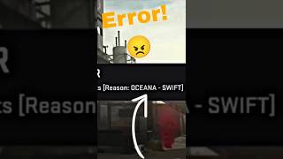 Error in warzone OCEANA SWIFT  how to solve it  warzone [upl. by Aznarepse]