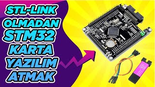 StLink Olmadan STM32 Kartına Direksiyon Yazılımı Atmak Mmos 2014 [upl. by Aidul663]