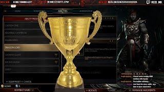 MK11  How to View and Select All Tournament Variations for Every Character [upl. by Kcirddes348]