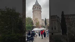 Galata TowerIstanbul 🇹🇷 beautiful travel nature [upl. by Conias]