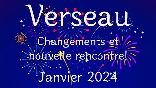 Verseau janvier 2024 ♒️Changements et nouvelle rencontre [upl. by Adiell]