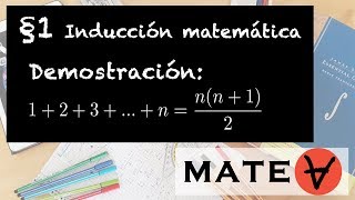 Inducción matemática completa Tutorial [upl. by Zelde]