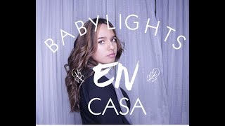 COMO HACER BABYLIGHTS EN CASA SIN DECOLORAR [upl. by Kamin]