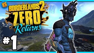 INFINITY PISTOL  Road to Ultimate Zer0  Day 1 Borderlands 2 [upl. by Downs]