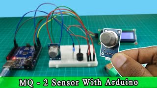 How does work MQ2 sensor  MQ2 sensor with Arduino UNO Code and circuit diagram [upl. by Cinimmod308]