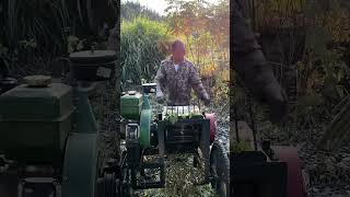 Hemp rope tree processing process [upl. by Arrej]