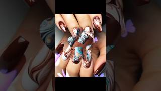 marble nailnail designsshorts [upl. by Gignac]