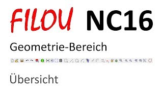 FILOU NC16 Der GeometrieBereich Übersicht  Teil 1 [upl. by Anawt]