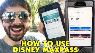 HOW TO USE DISNEY MAXPASS  In Park Demo [upl. by Waring461]