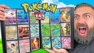 I Tried To Pull EVERY Pokemon 151 CardTHEN THE IMPOSSIBLE HAPPENED [upl. by Neill622]