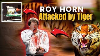 Roy Horn Attacked by Tiger  Terrifying incident 🐯 [upl. by Cotsen]