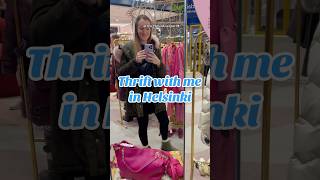 Thrifting in the Helsinki Finland airport 👀 thriftwithme helsinki secondhandfashion [upl. by Giles]