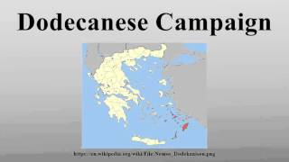 Dodecanese Campaign [upl. by Ynaffyt]