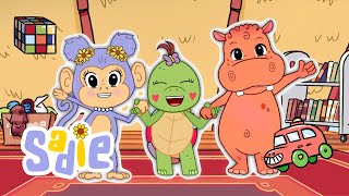 Let’s Clean Up with Sadie and Friends A Fun and Catchy Song for Kidssadietvofficial [upl. by Ontina]