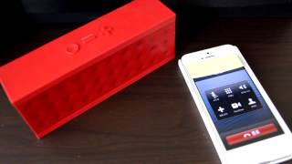 Jawbone JAMBOX 블루투스 스피커 음성 통화 전환 기능 [upl. by Aneliram]