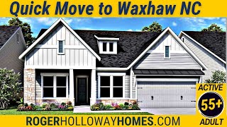 Waxhaw Living Quick Move Home in Encore at Streamside South of Charlotte NC [upl. by Luhe199]