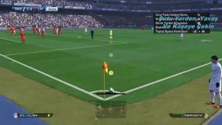 Pes 2016 Kornerden Gol Atma Taktiği [upl. by Magdalene]