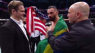 UFC 270 Michel Pereira Octagon Interview [upl. by Ignacius]