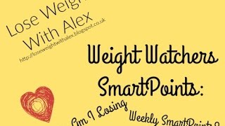 Weight Watchers Weekly Smartpoints Why Am I Losing Weeklies [upl. by Avlis647]