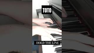 TOTO  HOLD THE LINE Piano [upl. by Asta]