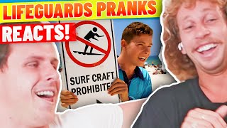 Bondi Lifeguards React to Lifeguard Pranks on Bondi Rescue Jeff and Joel REACT [upl. by Ingar]