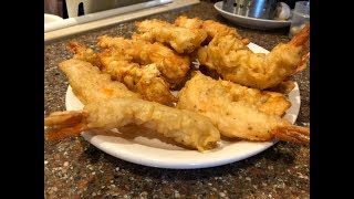 Camaron Rebosado Deepfried Battered Shrimp [upl. by Lahtnero]