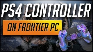 USE A PS4 CONTROLLER ON MHFZ PC  Monster hunter frontier taiwan [upl. by Airemat544]