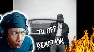 MUSTAAARDD Kendrick Lamar  TV off REACTION [upl. by Anattar]