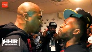 TAY ROC amp SERIUS JONES IN A HEATED FACE OFF AT U DUBB HIGHSTAKES 2 BATTLE RAP FRENZY [upl. by Cenac]