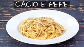 how to make REAL CACIO E PEPE like they do in ROME [upl. by Petronilla]