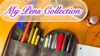 My pens collection  The Blue Feather is live [upl. by Neelyam]