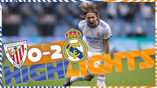 HIGHLIGHTS  Athletic Club 02 Real Madrid  Spanish Super Cup champions [upl. by Darreg]