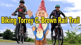 Cycling a Hall of Fame Rail Trail Torrey C Brown Trail [upl. by Carisa]