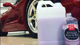 My New Favorite Drying Aid  Griots Garage Rinseless WashampWax Review  vs CarPro Ech2o [upl. by Ennayehc]