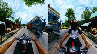 Manali to Atal tunnel Scenic Motovlog  ASMR Classic350 RAW exhaust sound insta360x4 HDR 4k dashcam [upl. by Farlay]