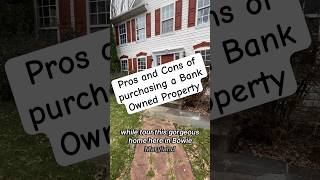 Pros and Cons of Buying Foreclosed Homes pt1 realestate foreclosure [upl. by Luapleahcim721]