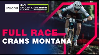 FULL RACE  Men’s U23 XCO World Cup Crans Montana  UCI Mountain Bike World Series [upl. by Hildagard840]