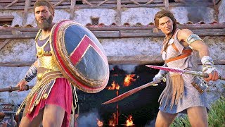 Assassins Creed Odyssey 25 O Arco de Aquiles e Brásidas de Esparta [upl. by Nerej]