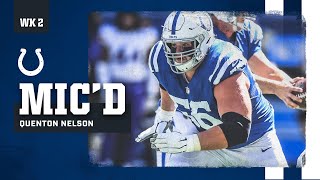 quotI Love Walking Off the Field After a Winquot  Quenton Nelson Micd vsthe Vikings [upl. by Nnalatsyrc]