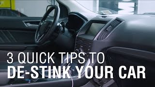 3 Quick Tips To DeStink Your Car  Autoblog Details [upl. by Ruben642]