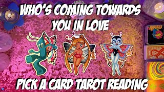 💘Whos Coming Towards You In Love💘 Pick a Card Tarot Love Reading [upl. by Veator]