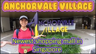 Anchorvale Village Newest HDB shopping mall in Singapore [upl. by Arianne245]