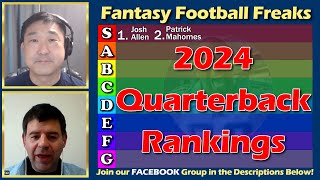 Fantasy Football 2024 Dynasty Rankings for Quarterbacks fantasyfootball fantasyfootballdynasty [upl. by Nido133]