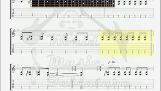 Darkthrone In The Shadows Of The Horns GUITAR TAB [upl. by Jerrome]